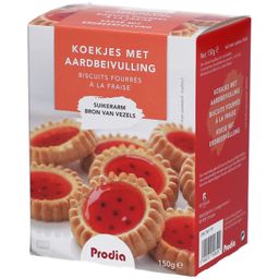 Prodia Gebäck mit Erdbeerfüllung