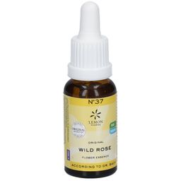 Lemon Pharma Original Bio Bachblüten Wild Rose No. 37