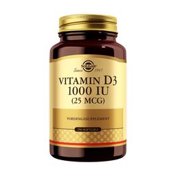 Solgar Vitamin D3 25 µg/1000IU
