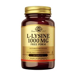 Solgar L-Lysine - Défenses immunitaires - 50 comprimés