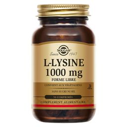 Solgar® L-Lysine 1000 mg