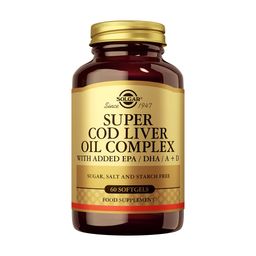 Solgar® Super Cod Liver Oil Complex | Huile de foie de morue