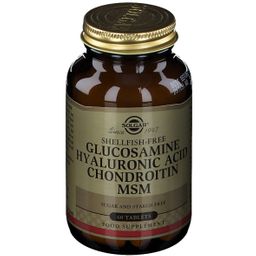 SOLGAR® GLUCOSAMIN HYALURONSÄURE CHONDROITIN MSM