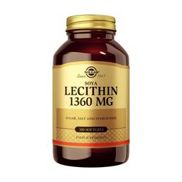 Solgar Lecithine - Cardiovasculaire - Sommeil/Relaxation - 100 softgels
