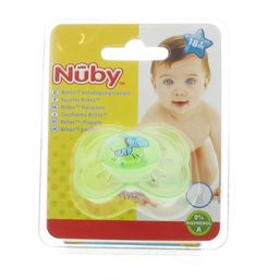 Nuby Sucette Brites™ Ovale classique - 6-18 m (Couleur non sélectionnable)