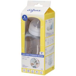 difrax® Babyflasche S Wide XL Anti-Kolik für Brei - Weiß 310 ml