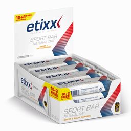 etixx Natural Oat Sport Bar goût caramel sucré & salé