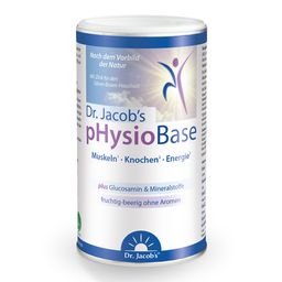 Dr. Jacob's pHysioBase, poudre alcalinisante aux citrates, minéraux, glucosamine