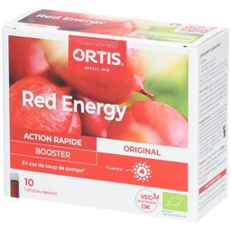 Ortis Red Energy Ohne Alkohol Bio Ampullen