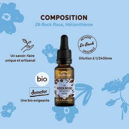 BIOFLORAL 26 - Rock rose - Hélianthème - 20 ml