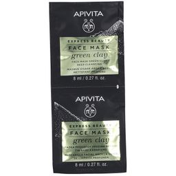 APIVITA EXPRESS BEAUTY Tief reinigende Gesichtsmaske mit grüner Tonerde