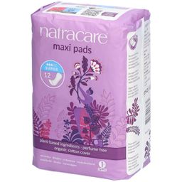 Natracare Maxi-Binden – Super – parfümfrei, mit einer Oberschicht aus Bio-Baumwolle