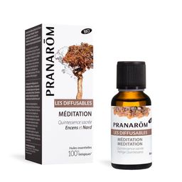 Pranarôm Les Diffusables Méditation Encens et Nard - Quintessence sacrée Bio