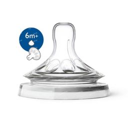 Philips® AVENT Natural Sauger 6M+ für dickflüssige Nahrung