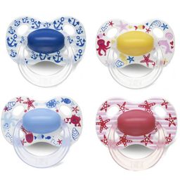 bibi® Happiness Tétine Naturale en silicone +16 mois (Couleur non sélectionnable)