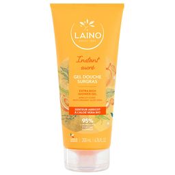 LAINO  Gel Douche Surgras à l'Aloe Vera BIO Senteur Abricot