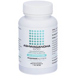 PharmaNutrics Ashwagandha 600