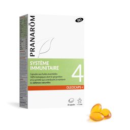 Pranarôm Oleocaps+ 4 - Système immunitaire BIO