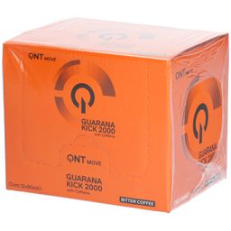 QNT® Guarana Kick mit Koffein 2000 bitterer Kaffee Geschmack