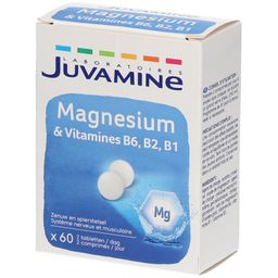 Juvamine Magnesium + Vitamin B6 B2+ B1