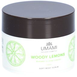 UMAMI Woody Lemons Soft Body Scrub Bergamote & Cèdre