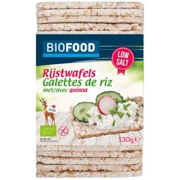 BIOFOOD Reiswaffeln Quinoa BIO