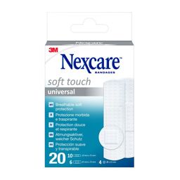 NEXCARE™ Soft Touch Universal 3 tailles de pansements