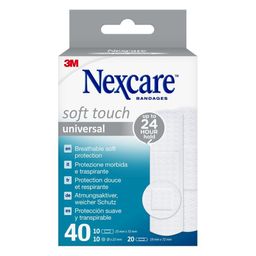 NEXCARE™ Soft Touch Universal 3 tailles de pansements