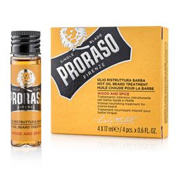 PRORASO Hot Oil Bartbehandlung Holz & Gewürz