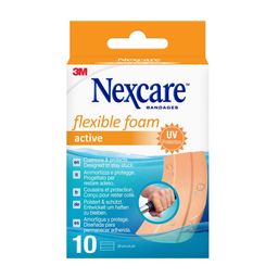 Nexcare™ flexible foam active 10 x, x 6 cm