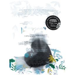 LADY green Éponge Konjac Visage Charbon de Bambou