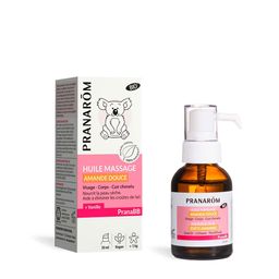 PRANAROM Huile de massage à l'amande douce