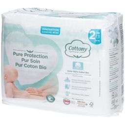 COTTONY Couches en coton taille 2 3-6 kg