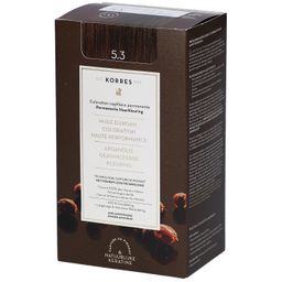 KORRES DAUERHAFTE HAARFARBE 5.3 HELLBRAUN GOLDFARBEN