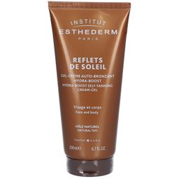 INSTITUT ESTHEDERM REFLETS DE SOLEIL GEL-CRÈME AUTO-BRONZANT HYDRA-BOOST