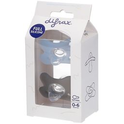 Difrax Sucette Silicone Natural Ice - Clay 0-6 Moins