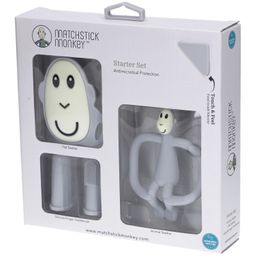 MATCHSTICK MONKEY™ Starter Set Singe Gris