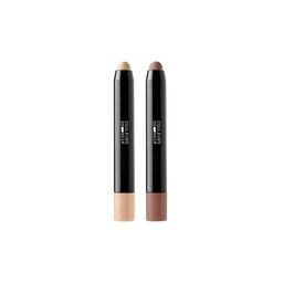LES COULEURS DU NOIR Conceal and shaping kit 02 Naturel