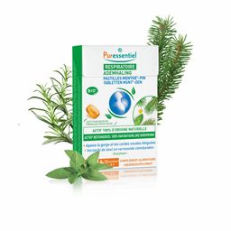 PURESSENTIEL Respiratoire - Pastillen Menthe - Stift