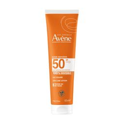 Avène Solaire Lait 100 % invisible SPF50 | Très Haute protection | Peau sensible