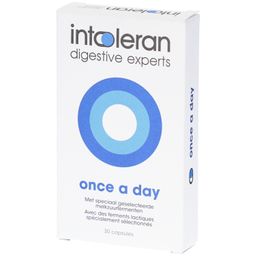 intoleran Einmal täglich