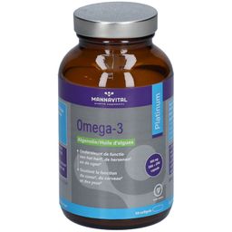 MANNAVITAL Omega-3 Algenöl Platinum vegan
