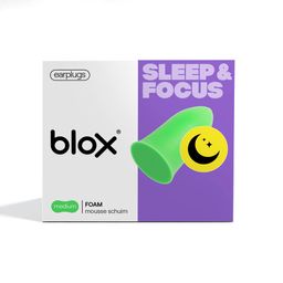 blox® Gamme Sleep & Focus - Mousse Medium Verte