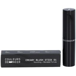 Farben von Schwarz Creamy Blush Stick 01 Sweet Peach