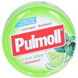 Pulmoll® Bonbons Citron vert-Menthe + Vitamine C