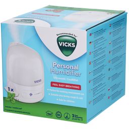 Vicks® Personal CoolMist Ultraschall-Luftbefeuchter VUL510E4 mit VapoPad