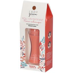LADY GREEN Roll-on Mattifiant pierre volcanique