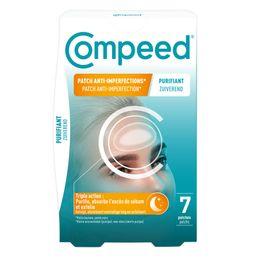 Compeed® - Patchs anti-imperfections purifiants - patchs hydrocolloides - 7 patchs