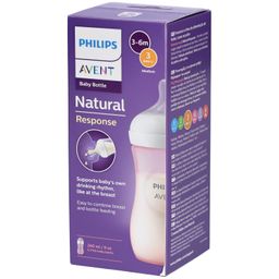 PHILIPS Avent Natural Response Biberon à réponse naturelle 260 ml SCY903/11
