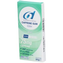 6D Sports Nutrition Caffeine Gum Mint